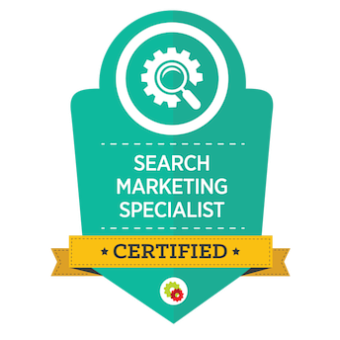 DigitalMarketer Search Marketing Certification Badge